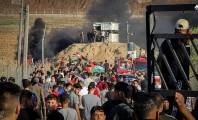 قصف مرصد للمقاومة وإصابات بقمع قوات الاحتلال تظاهرات غاضبة شرقي غزة نصرة للأقصى