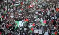 مظاهرات عبر العالم تنديدا بالعدوان الإسرائيلي على غزة