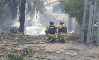 حريق وانقطاع التيار الكهربائي في "كريات شمونة" بعد استهدافٍ من حزب الله 