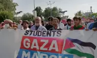 تأيبدًا لفلسطين وتنديدًا بالصمت العربي ..الحراك الطلابي يصل باكستان 