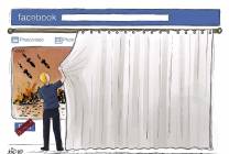 gaza facebook cartoon