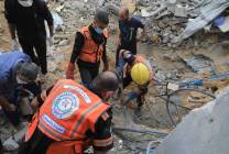  الدفاع المدني بغزة: فوجئنا بحجم الدمار والجثث بعد عودة الاتصالات