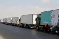 دخول 20 شاحنة مساعدات إلى قطاع غزة