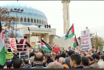 الأردنيون يواصلون حراكهم ضد التطبيع وإمداد الاحتلال بالبضائع 