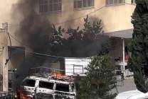 الاحتلال يحرق مخازن طبية في مجمع ناصر ويطلق النار على النازحين 