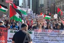 نيويورك: الشرطة الأمريكية تعتدي على متظاهرين داعمين لغزة
