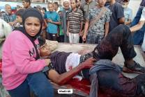 مجزرة جديدة في غزة: الاحتلال يقصف منتظري المساعدات بخانيونس