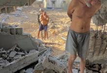 مسننان استخدما دروعا بشرية في غزة