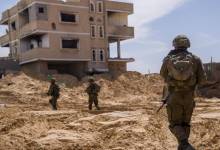 photo-ar-israeli-army-announces-it-bombed-an-arms-depot-in-the-northern-gaza-strip