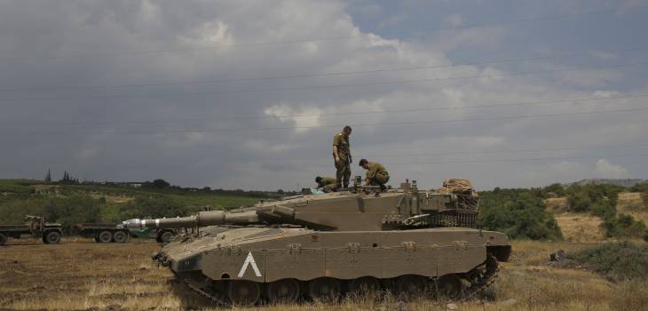 1242416-آليات-الاحتلال-فى-الجولان-المحتل