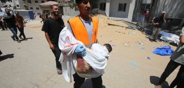 مجزرتان بمخيم الشاطئ وجباليا في قطاع غزة 