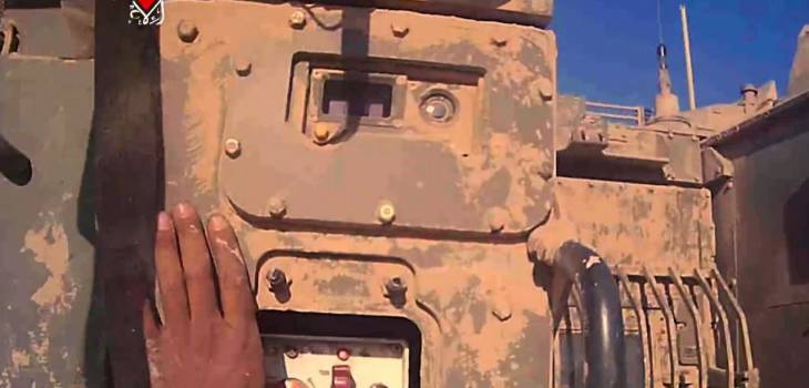 مقاومون بالقسام يطاردون دبابة إسرائيلية: "أين المفر؟" 