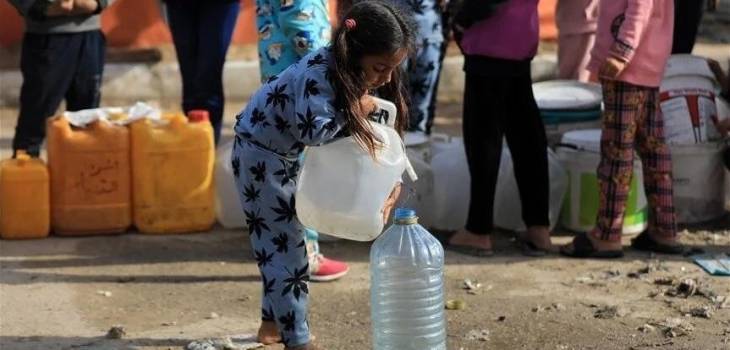 الاحتلال يواصل حرب التعطيش في غزة: 112 مجزرة استهدفت طوابير المياه