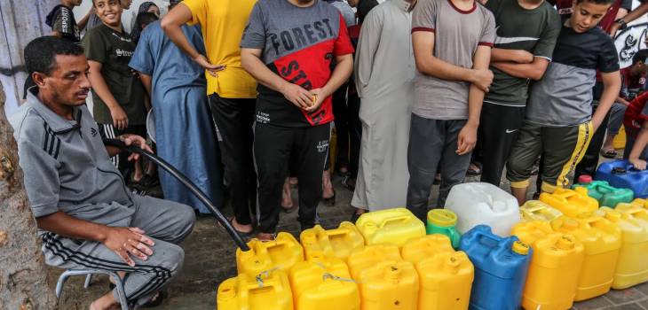 أطباء بلا حدود: الاحتلال يستخدم المياه كسلاح حرب في غزة