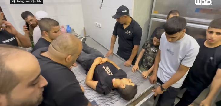 شهيدان في مخيم جنين خلال تفقد الأهالي منازلهم 