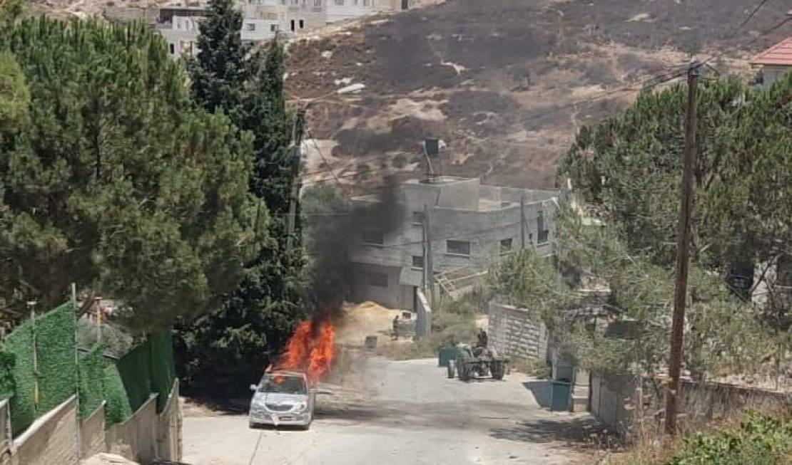 تحت حماية قوات الاحتلال.. المستوطنون يعتدون على الفلسطينيين في نابلس والخليل