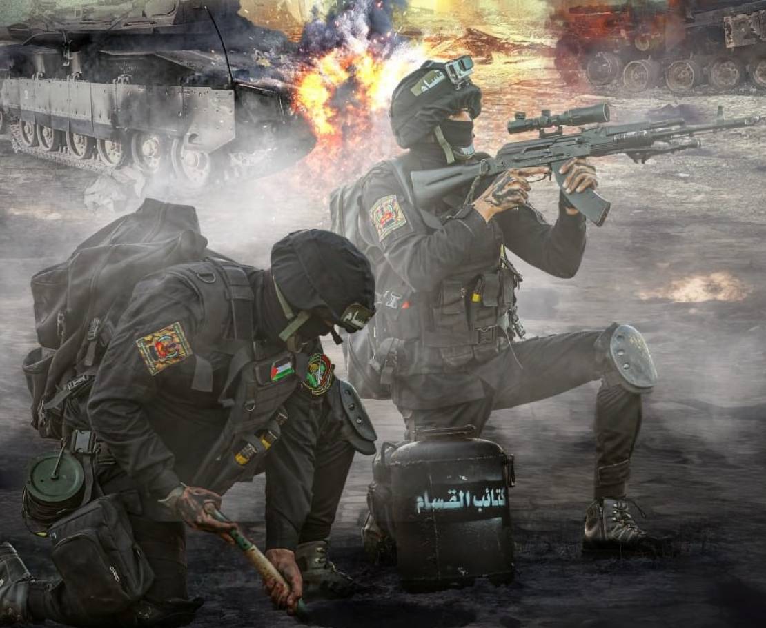 القسام يواصل معاركه ضد قوات الاحتلال المتوغلة: إجهاز على قوة دخلت مبنى ببيت حانون