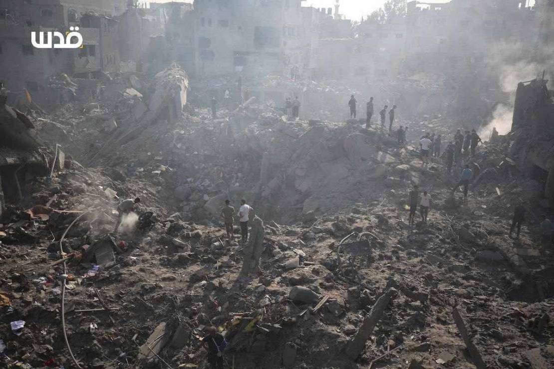 الإعلام الحكومي: الاحتلال ألقى أكثر من 25 ألف طن من المتفجرات على غزة