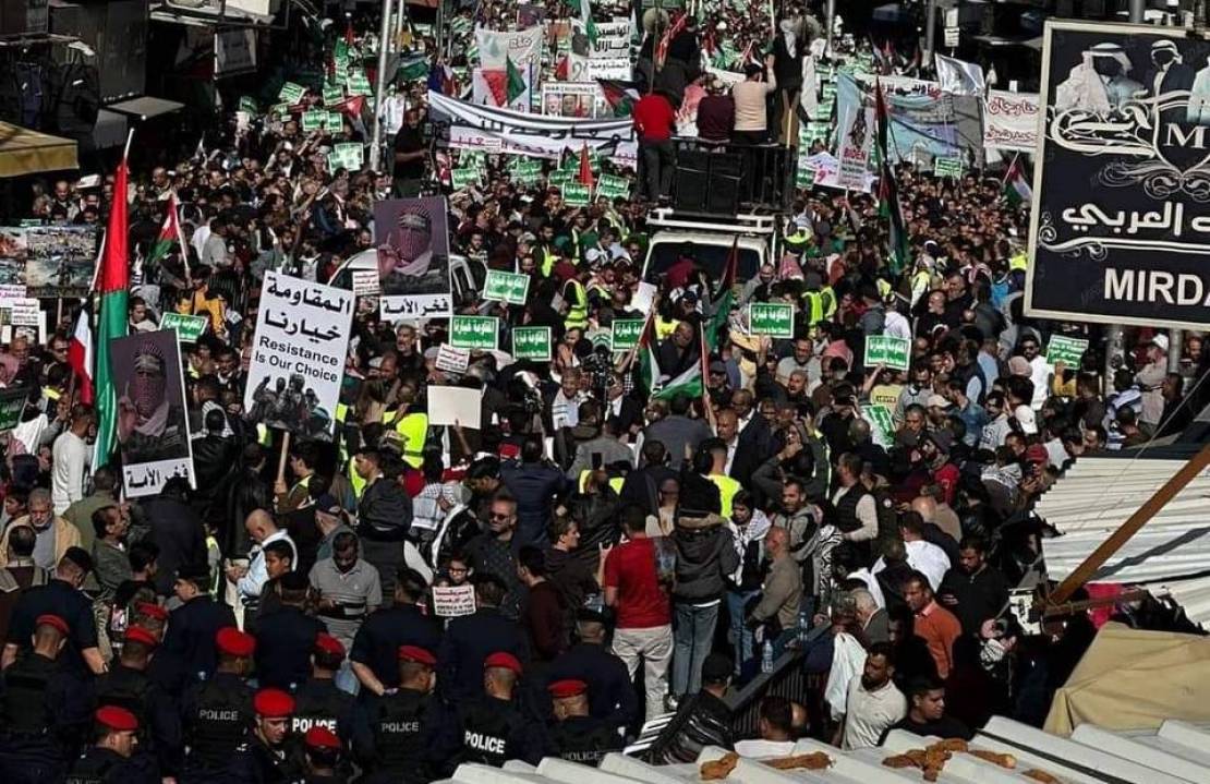 حراك أردني يطالب بتغيير القوانين الأردنية المجرمة للمقاومة