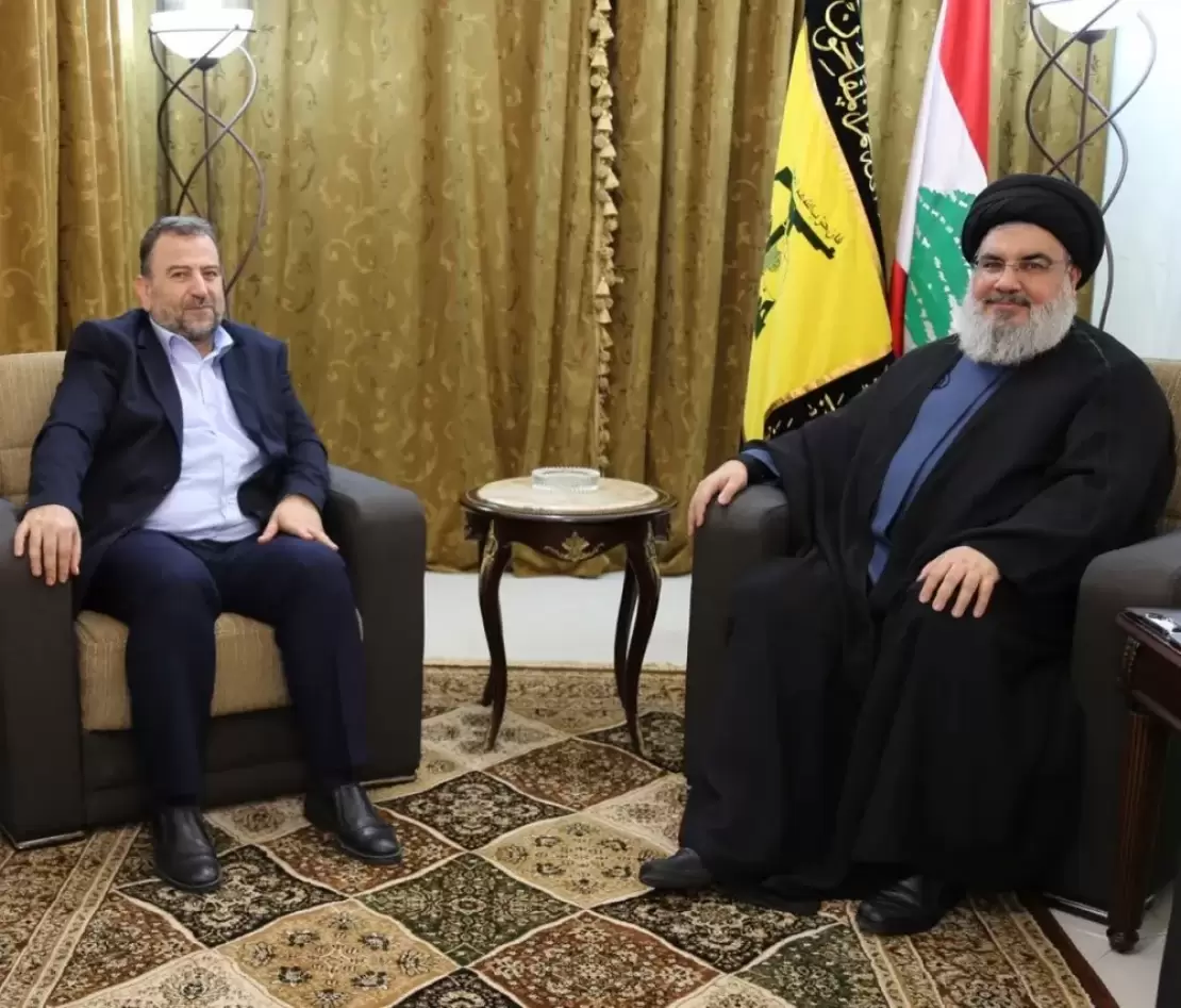 حزب الله: اغتيال العاروري ورفاقه اعتداء على سيادة لبنان ولن يمر