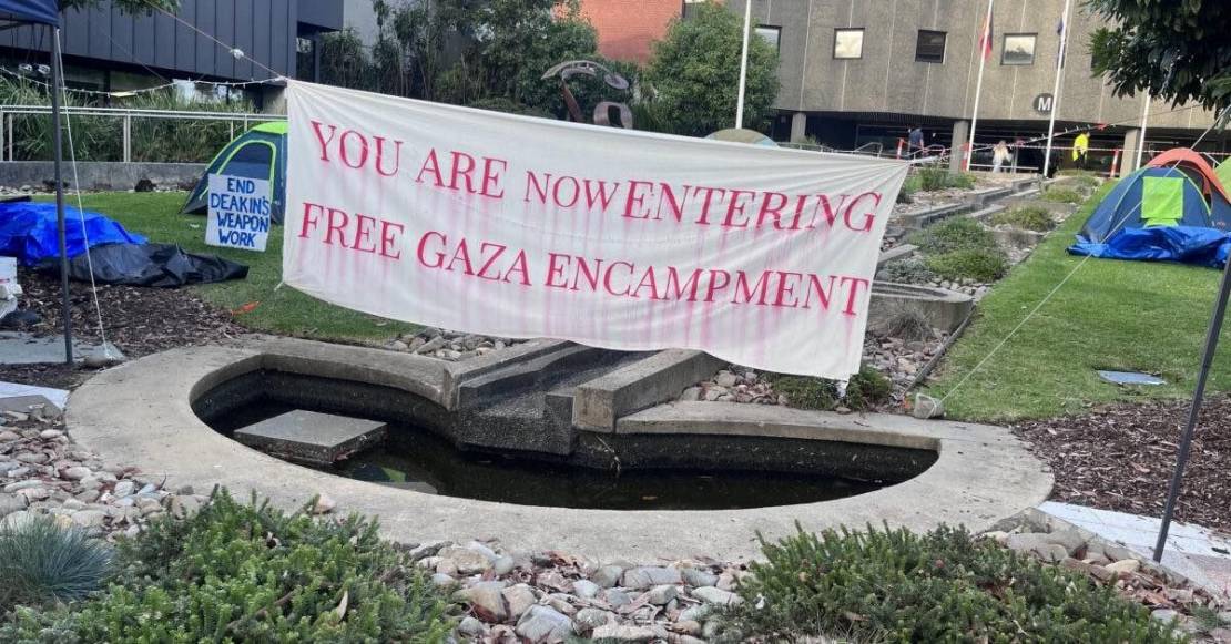 مخيمات التضامن مع فلسطين في 11 جامعة أسترالية يوضحون بيانٍ مشترك مطالبهم ورؤيتهم