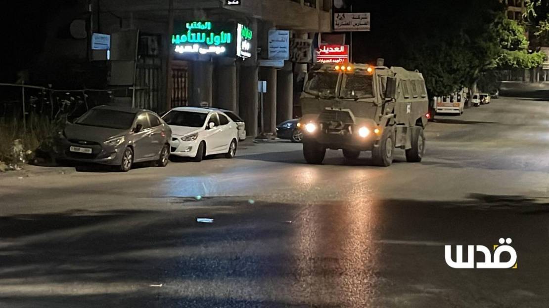 ليلة ساخنة في الضفة: مقتل جنديين في نابلس وقصف مسيرة مخيم بلاطة وحريق كبير في رام الله 
