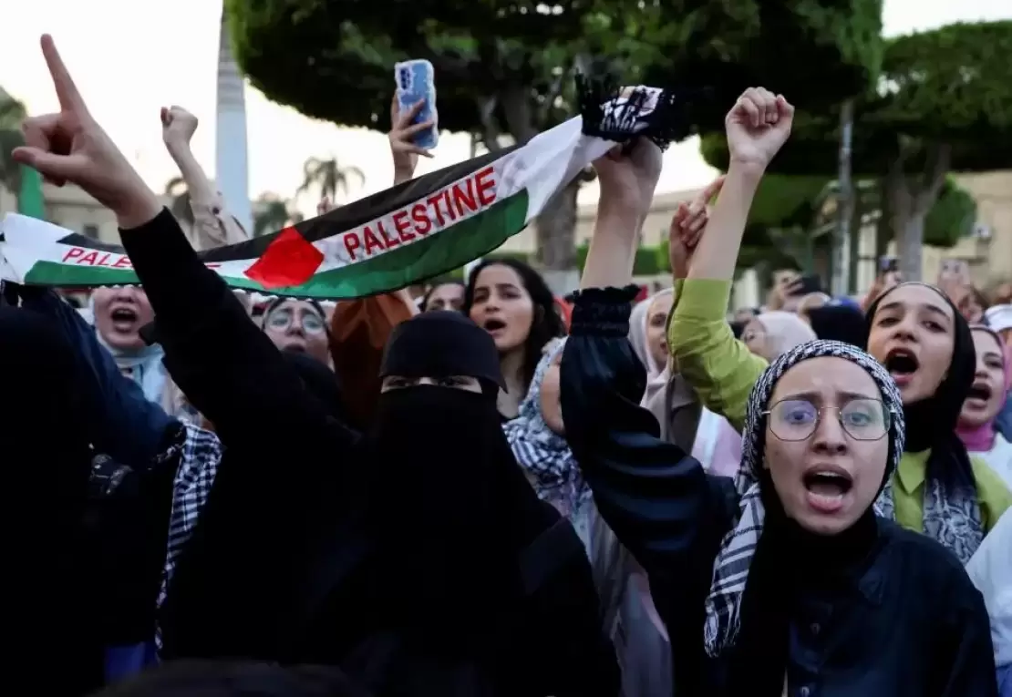 ارتفاع عدد المعتقلين في السجون المصرية بسبب التضامن مع فلسطين 