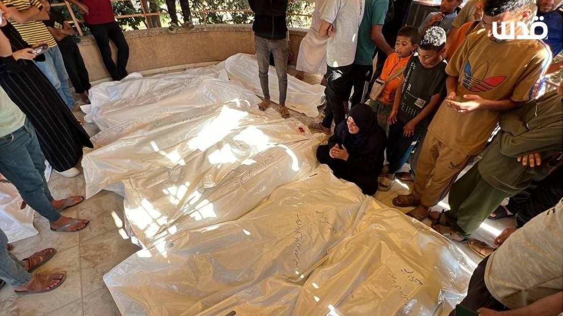 مجزرة في خانيونس واستشهاد الداعية نائل مصران 
