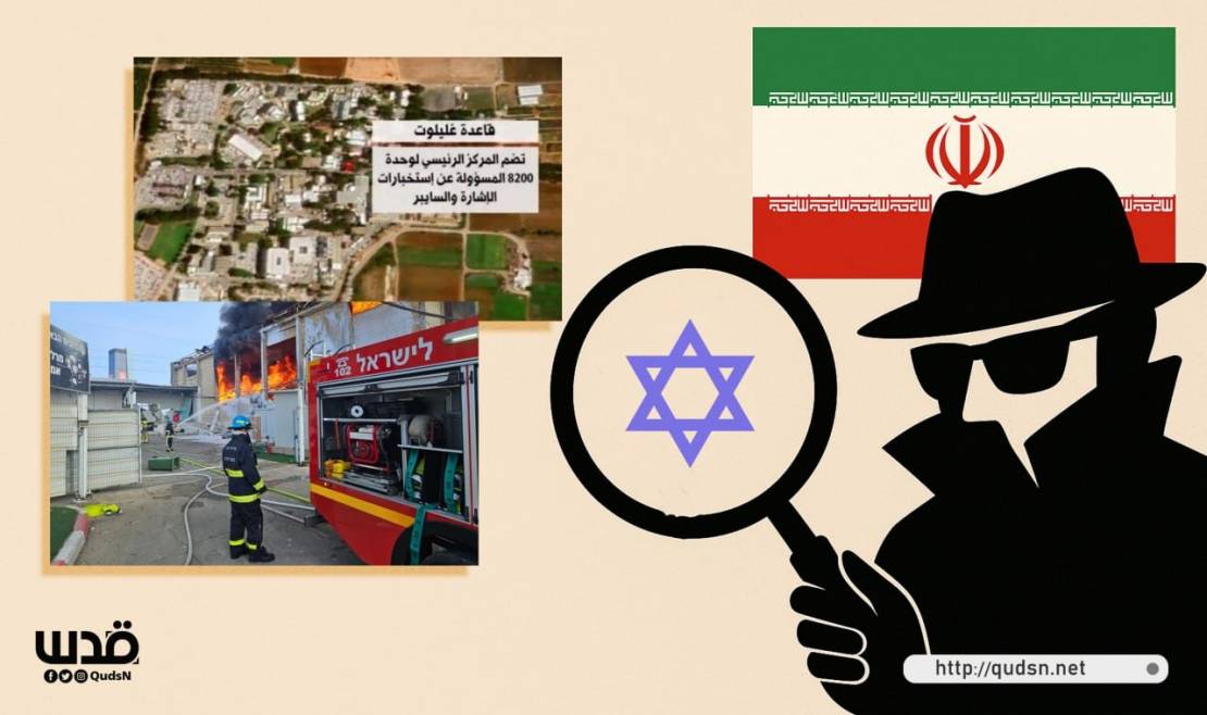 قاعدة "جليلوت": استهدفتها إيران اليوم وجندت مستوطنين لتصويرها قبل عام 