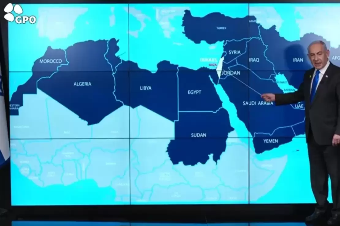 رفض عربي وفلسطيني واسع لتصريحات نتنياهو حول "إسرائيل الكبرى"
