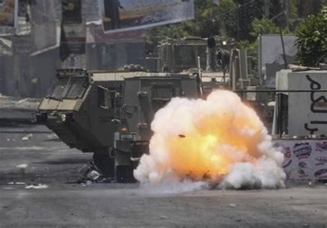 إصابة جنديين من الاحتلال بانفجار غرب طولكرم 