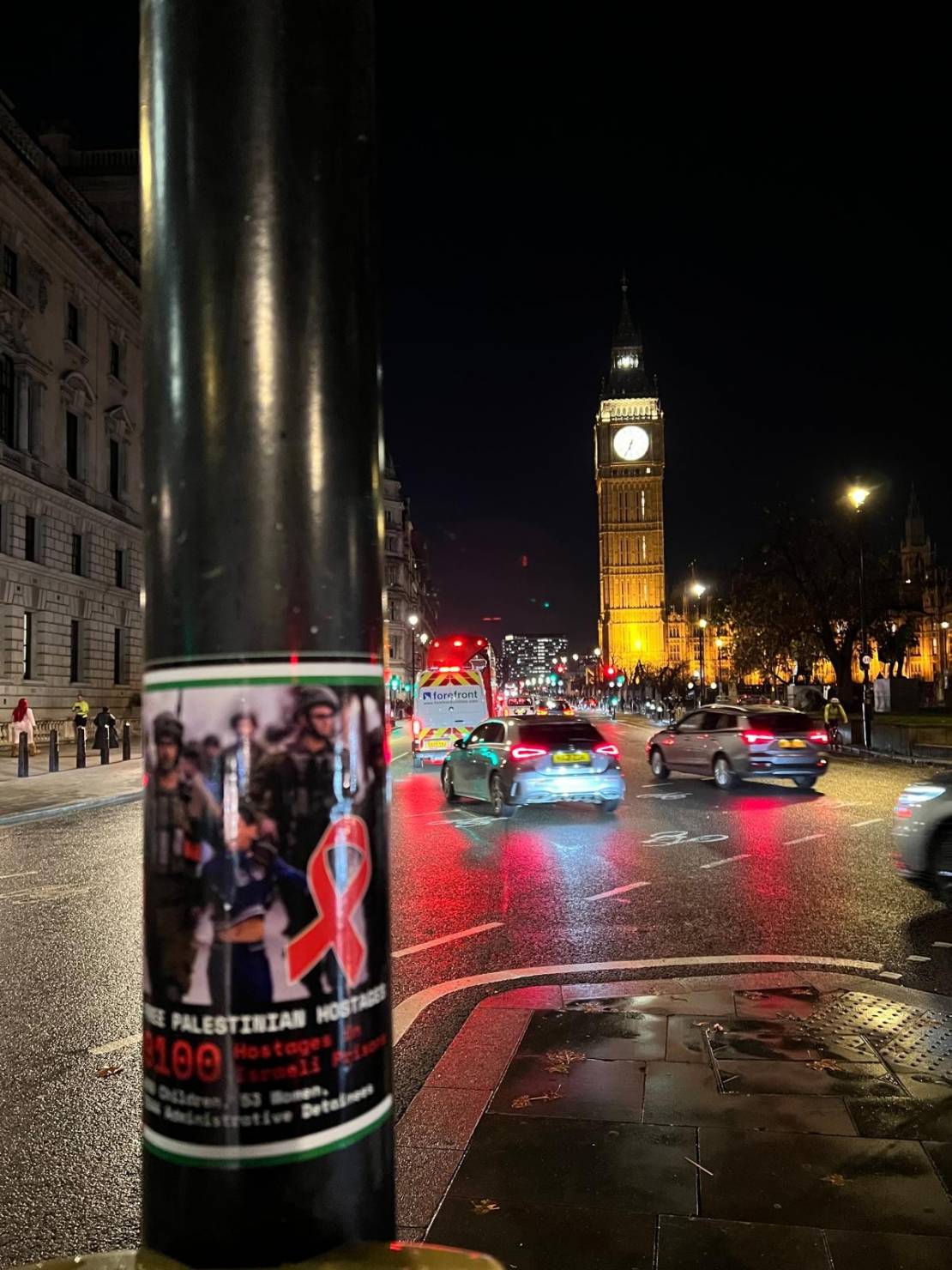 لافتات في شوارع لندن