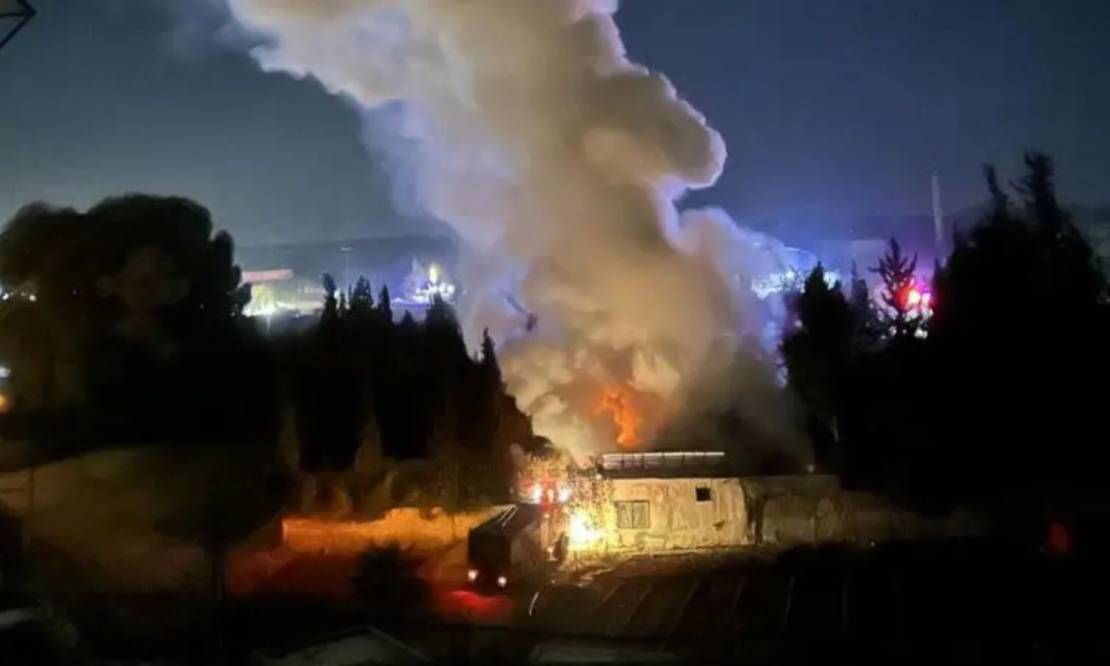 israeli-airstrike-damascus-suberb