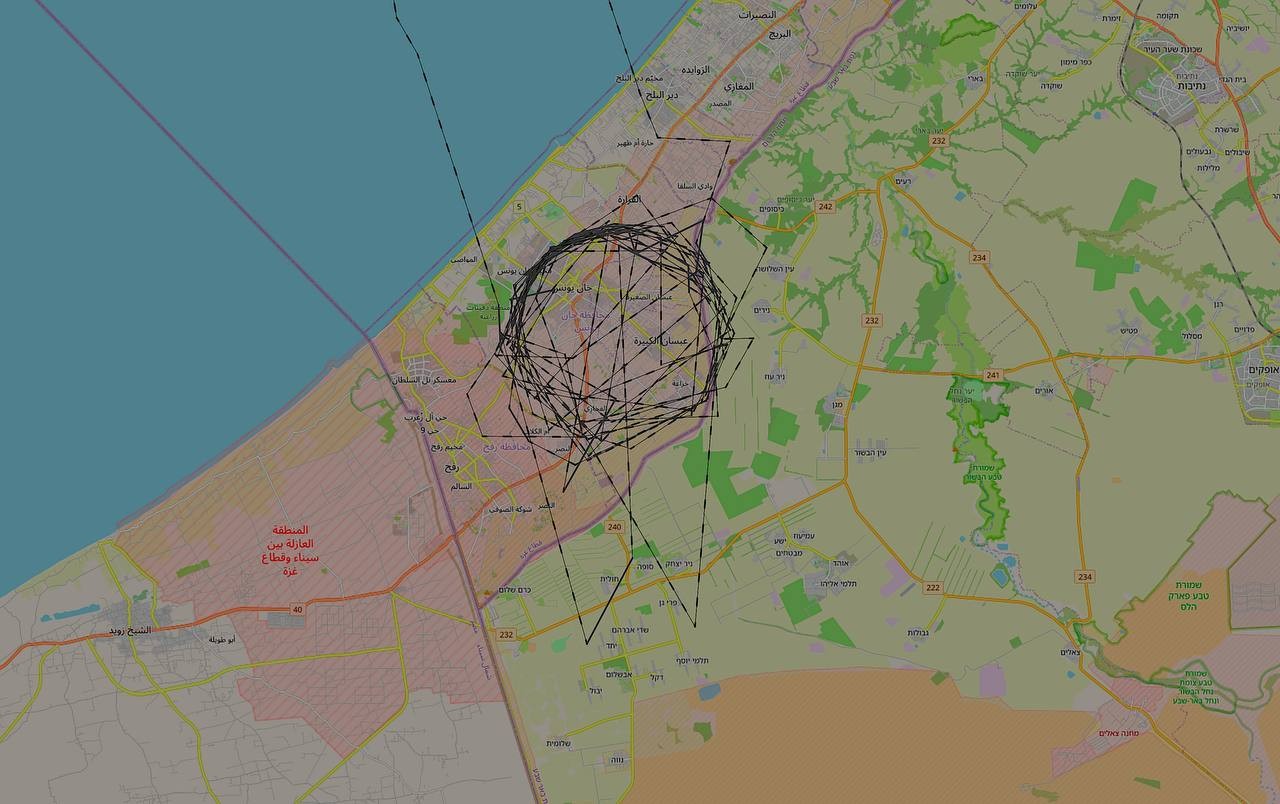 تحقيق يكشف قيام طائرات بريطانية وأمريكية بطلعات تجسسية فوق قطاع غزة